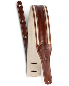 Taylor Element 2.5" Leather Strap Brown Cream