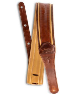 Taylor Spring Vine 2.5" Leather Strap Medium Brown