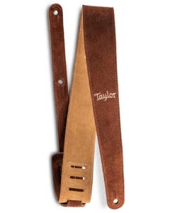 Taylor 2.5" Embroidered Suede Strap