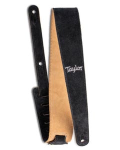 Taylor Suede Logo Guitar Strap