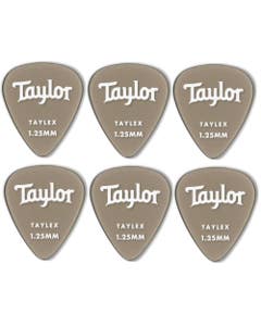 Taylor Premium 351 Taylex Guitar Picks 1.25mm 6 Pack