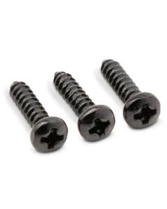 Taylor Truss Rod Cover, Screws, 3 Black