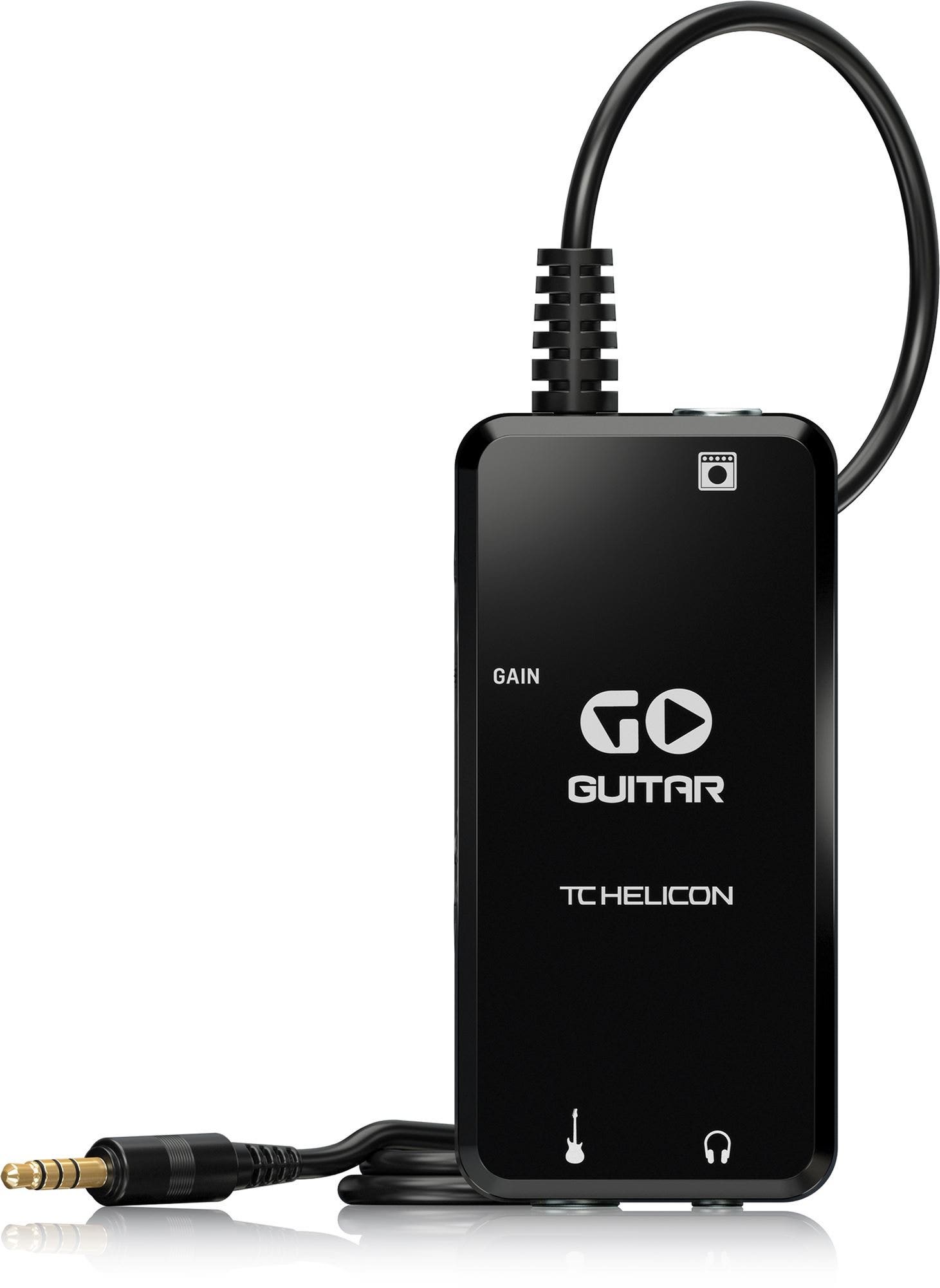 TC Helicon GO GUITAR Portable Guitar Interface for Mobile Devices