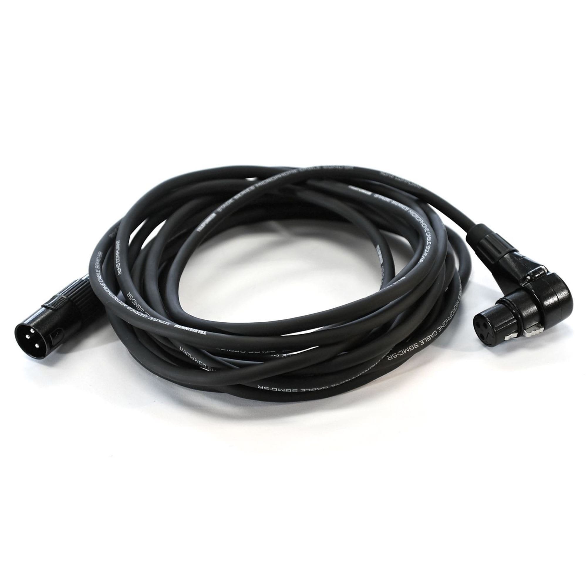 Telefunken SGMC XLR Mic Cable One Right Angle XLRF