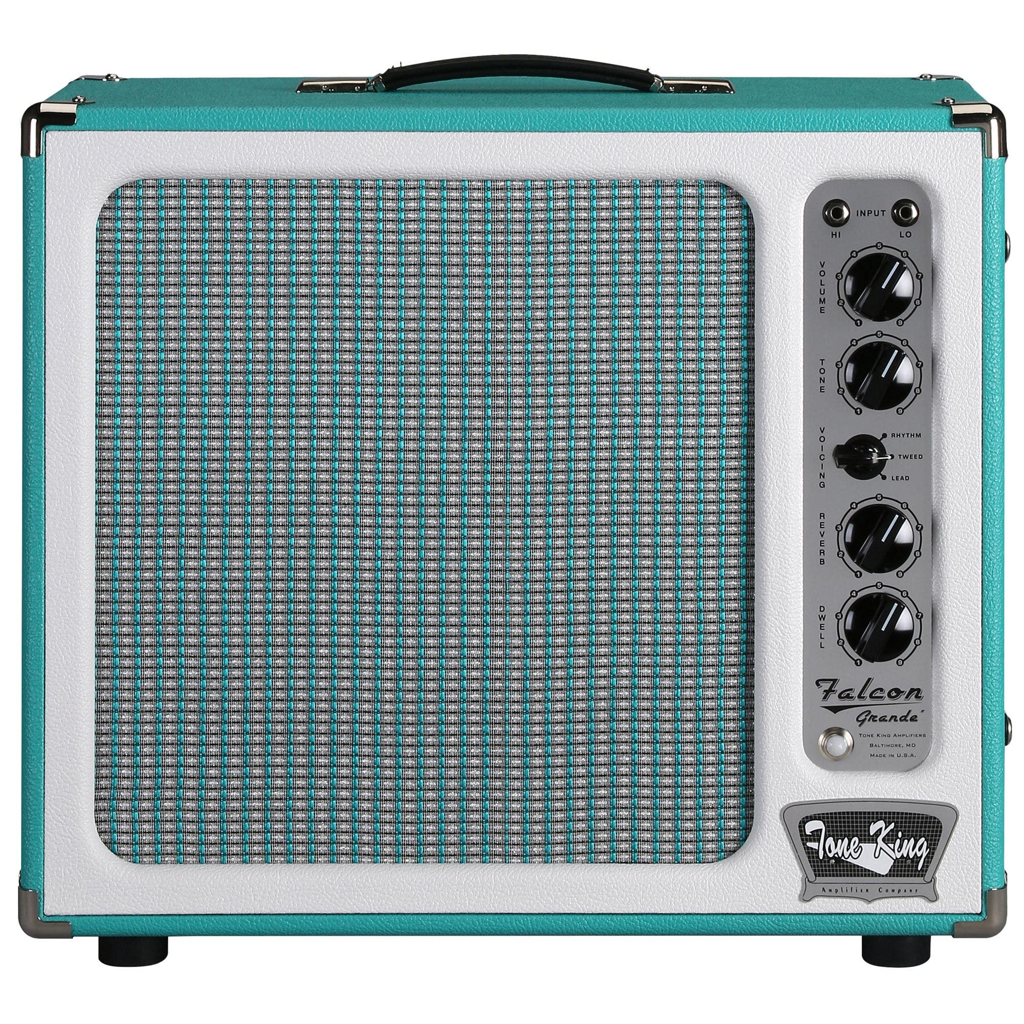 Tone King Falcon Grande Guitar Amplifier Combo 1x12 20 Watts Turquoise