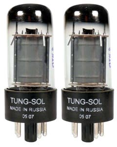 Tung Sol 6V6GT Platinum Matched Duet Tubes