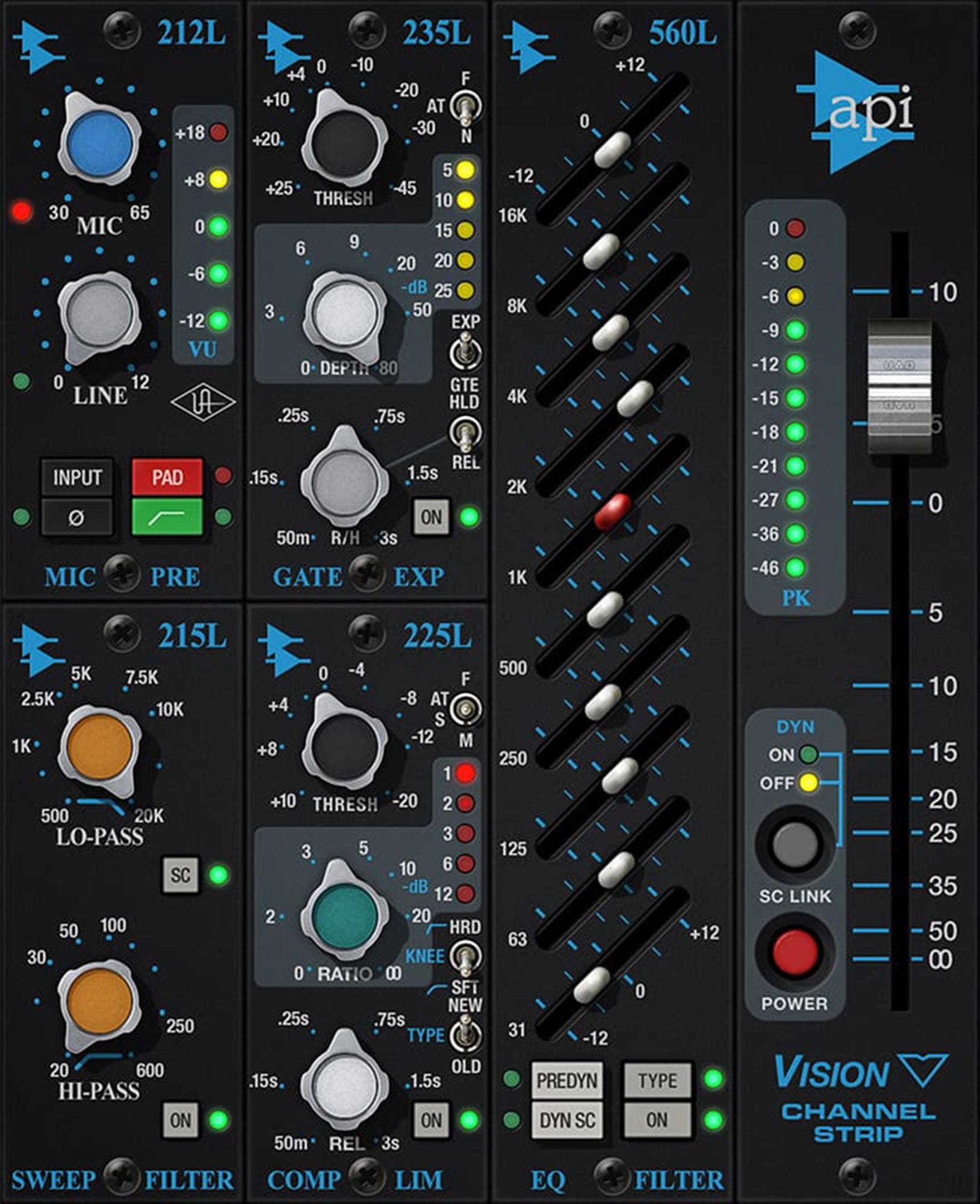 Universal Audio API Vision Channel Strip Download