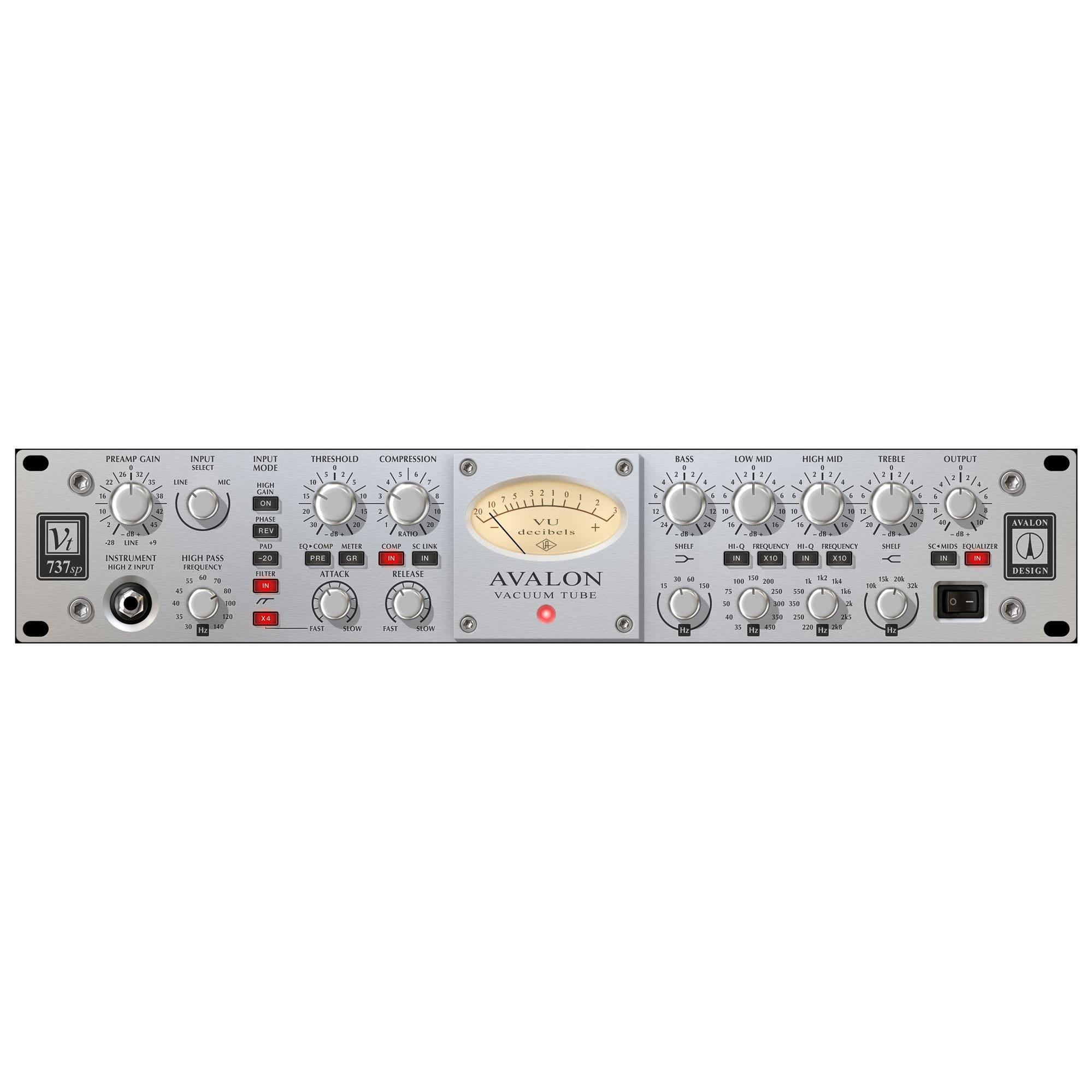 Universal Audio Avalon VT737 Tube Channel Strip - Download