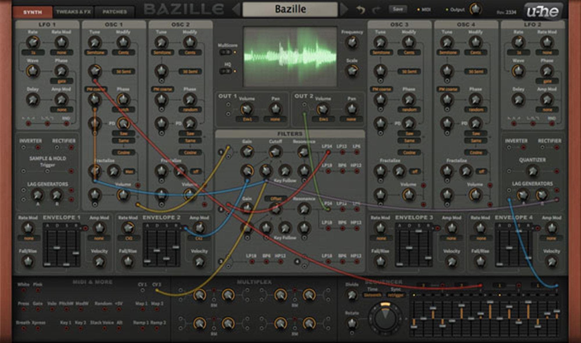 u-he Bazille Software Synthesizer Download
