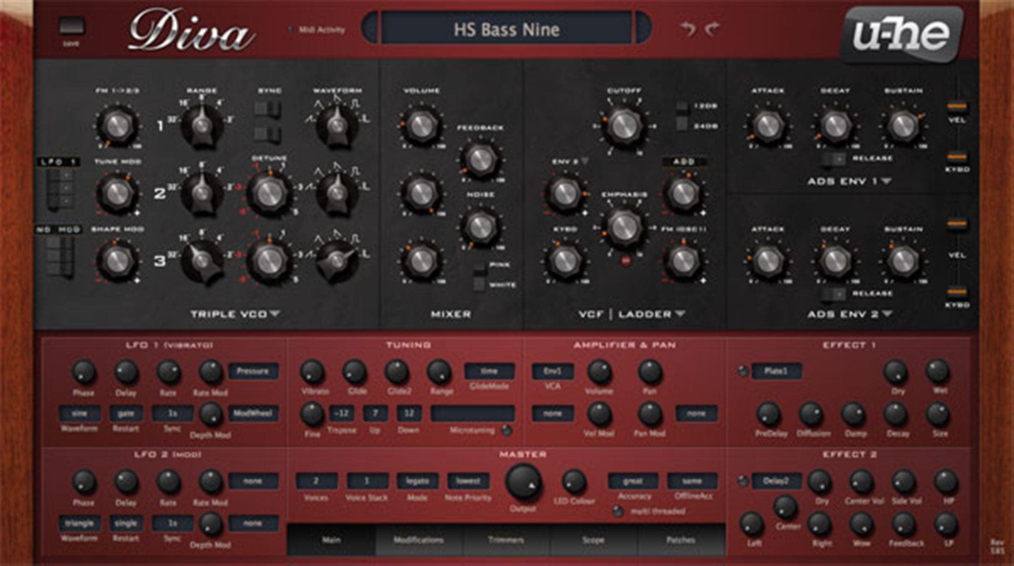 u-he DIVA Software Synthesizer - Download
