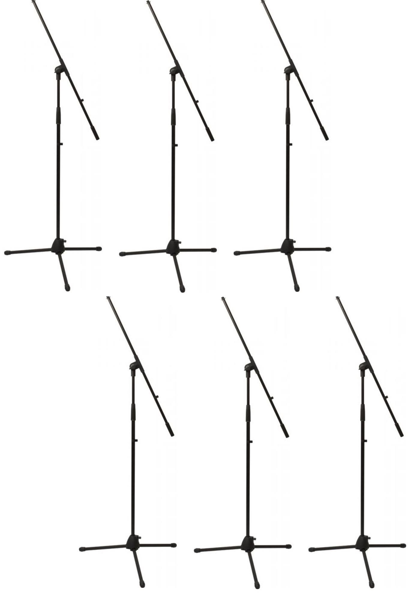 JamStands JS-MCFB6PK Mic Stands 6 Pack