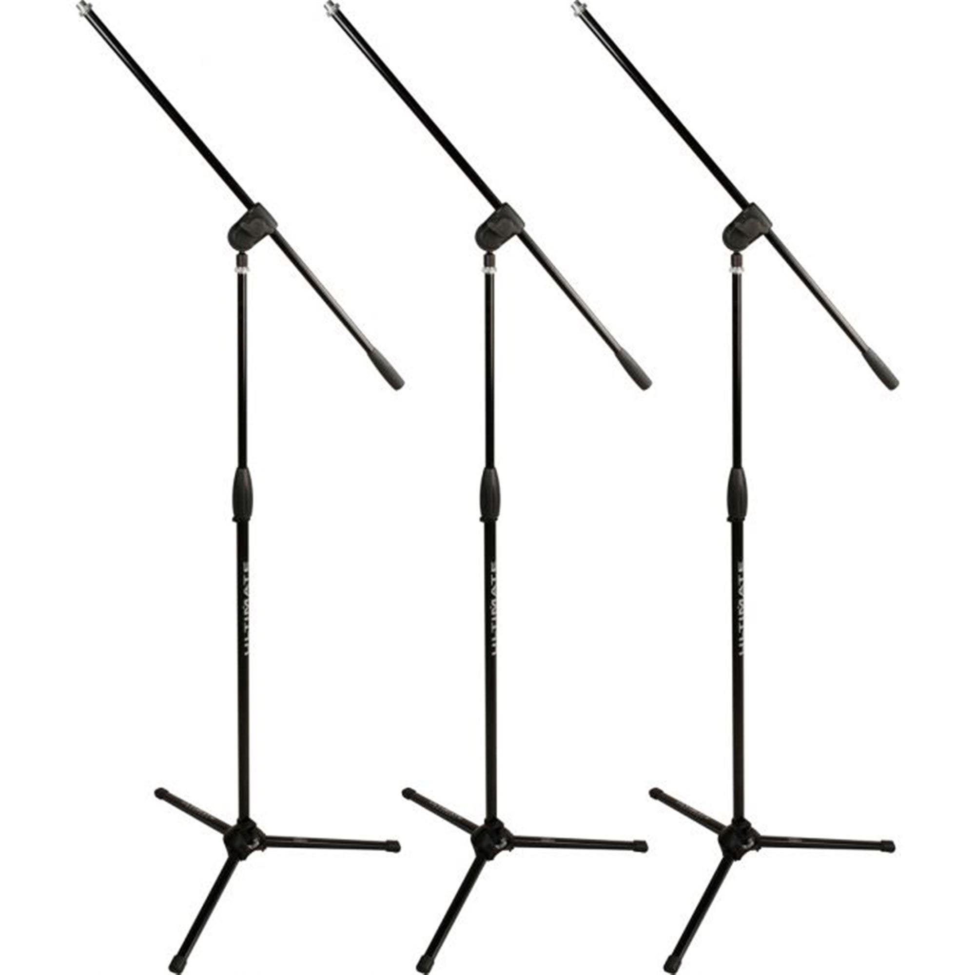 Ultimate Support MC-40B PRO Boom Mic Stand 3 Pak