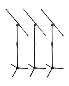 Ultimate Support MC-40B PRO Boom Mic Stand 3 Pak