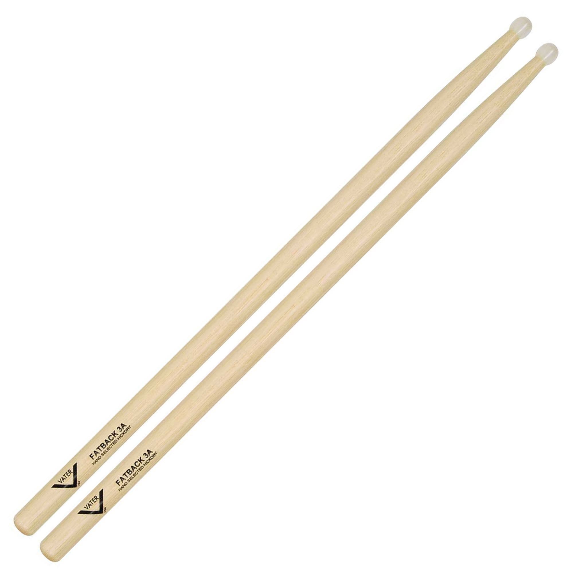 Vater 3A Hickory Drum Sticks
