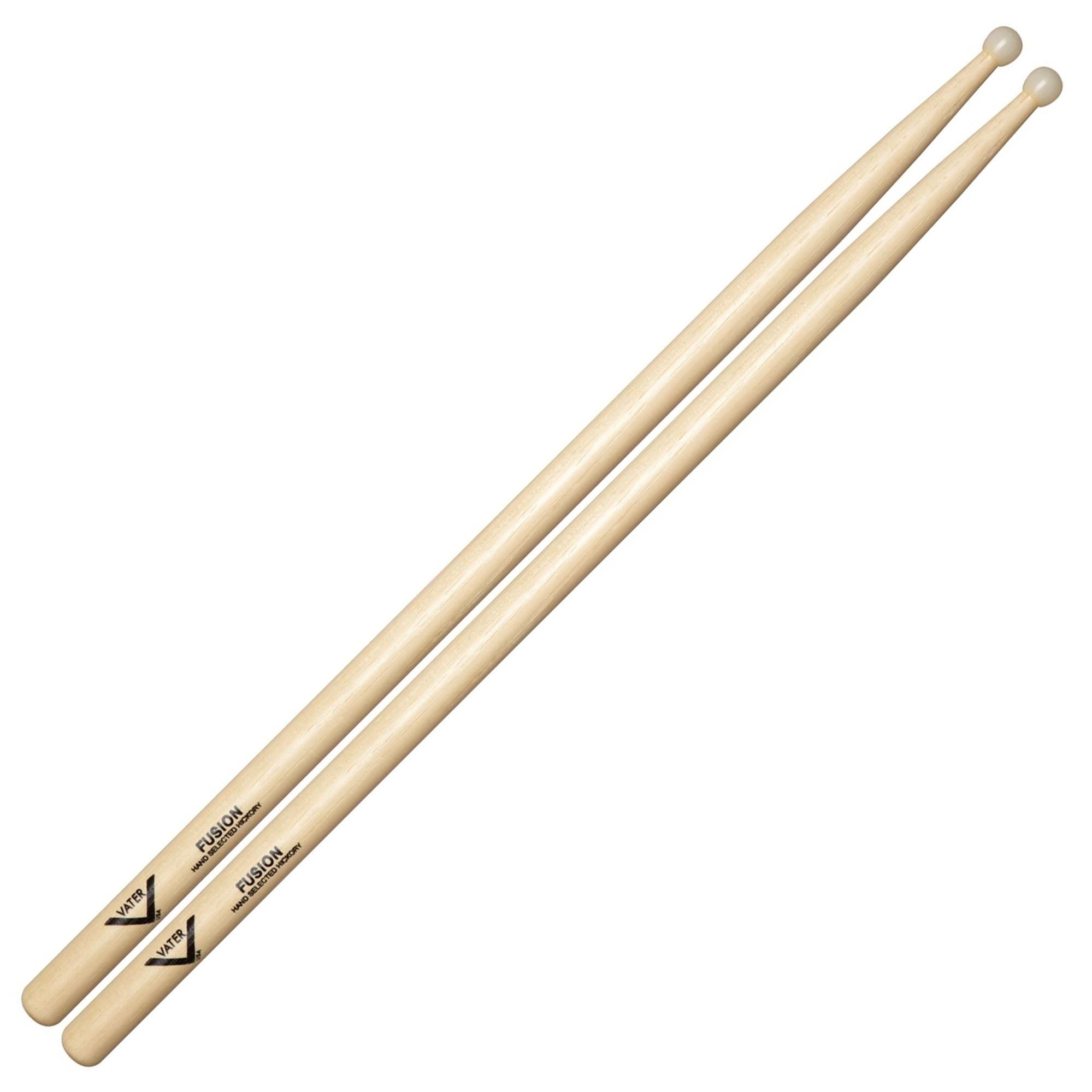 Vater VHFN Fusion Hickory Nylon Tip Drumsticks Pair