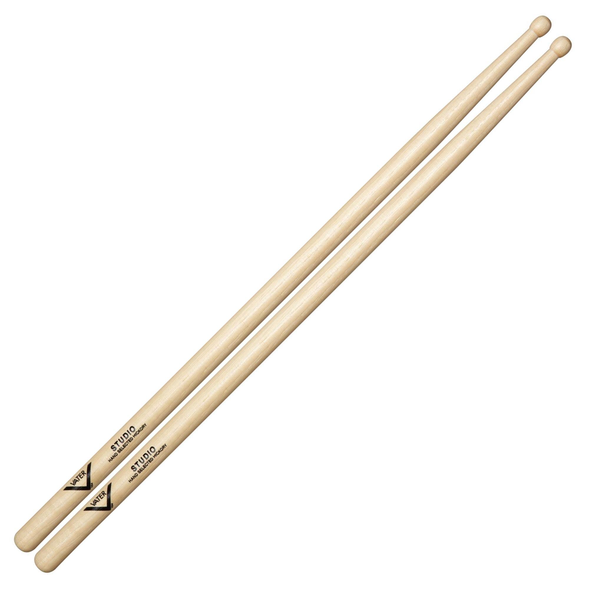 Vater  VHSW Studio Hickory Wood Tip Drum Stick Pair