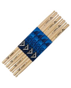 Vater 5A Hickory Wood 4 PAIRS For THE PRICE OF 3 Stick Pack