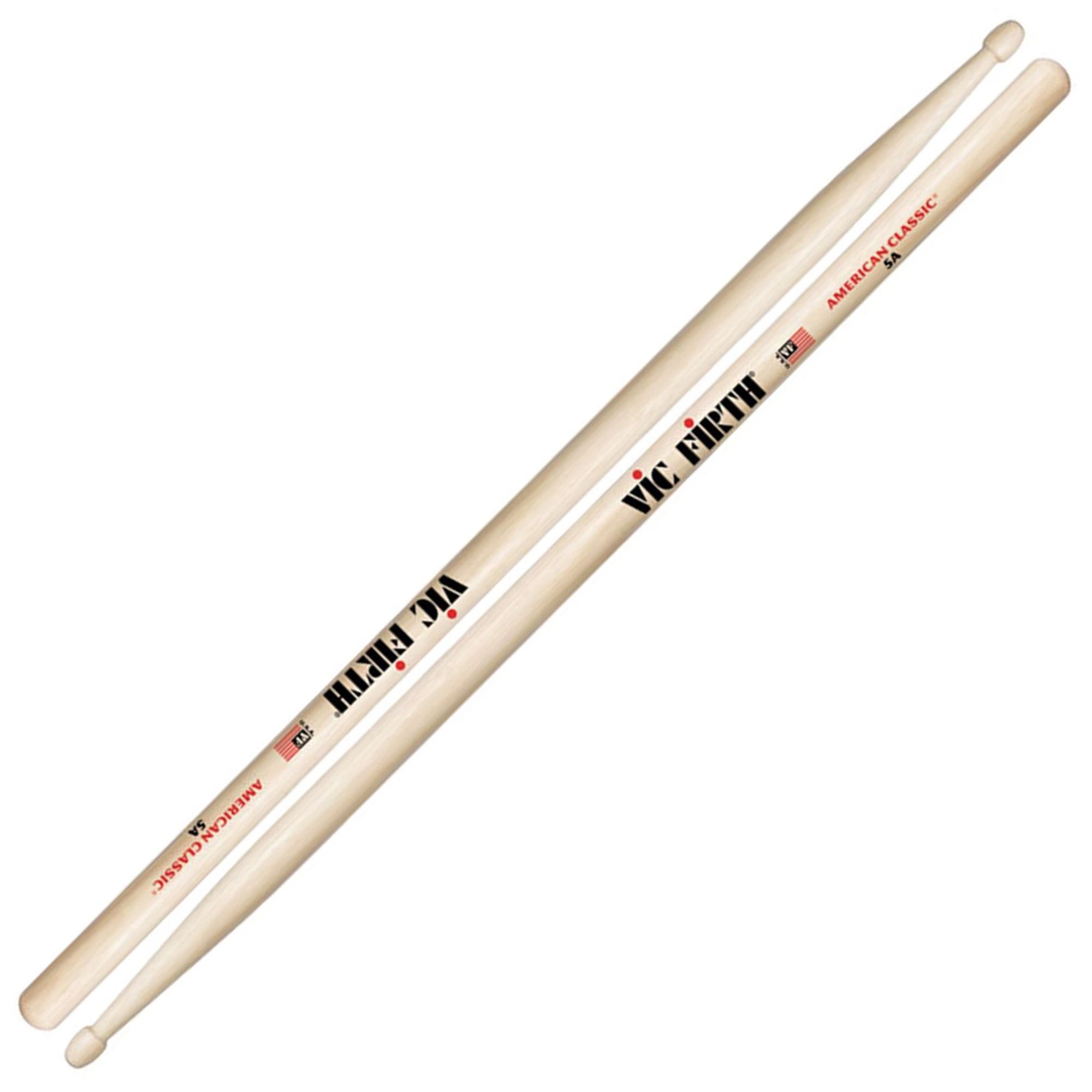 Vic Firth 5A American Classic Wood Tip Drum Sticks