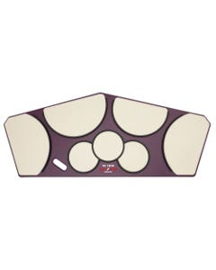 Vic Firth Heavy Hitter Quad Pad with Rims Large