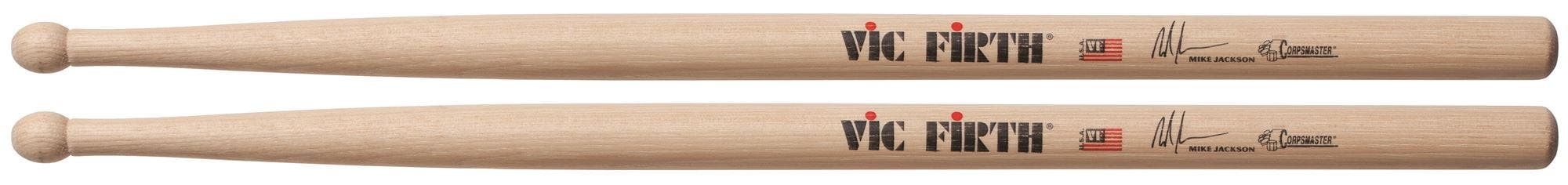 Vic Firth Corpsmaster Snare Mike Jackson Drumsticks | American Musical ...