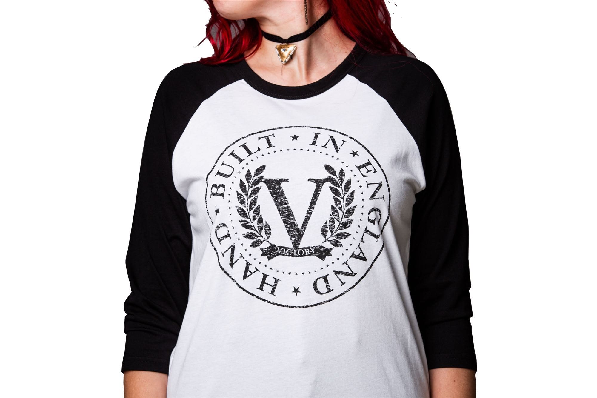 Victory RAGLANTEE Official Raglan T-Shirt White