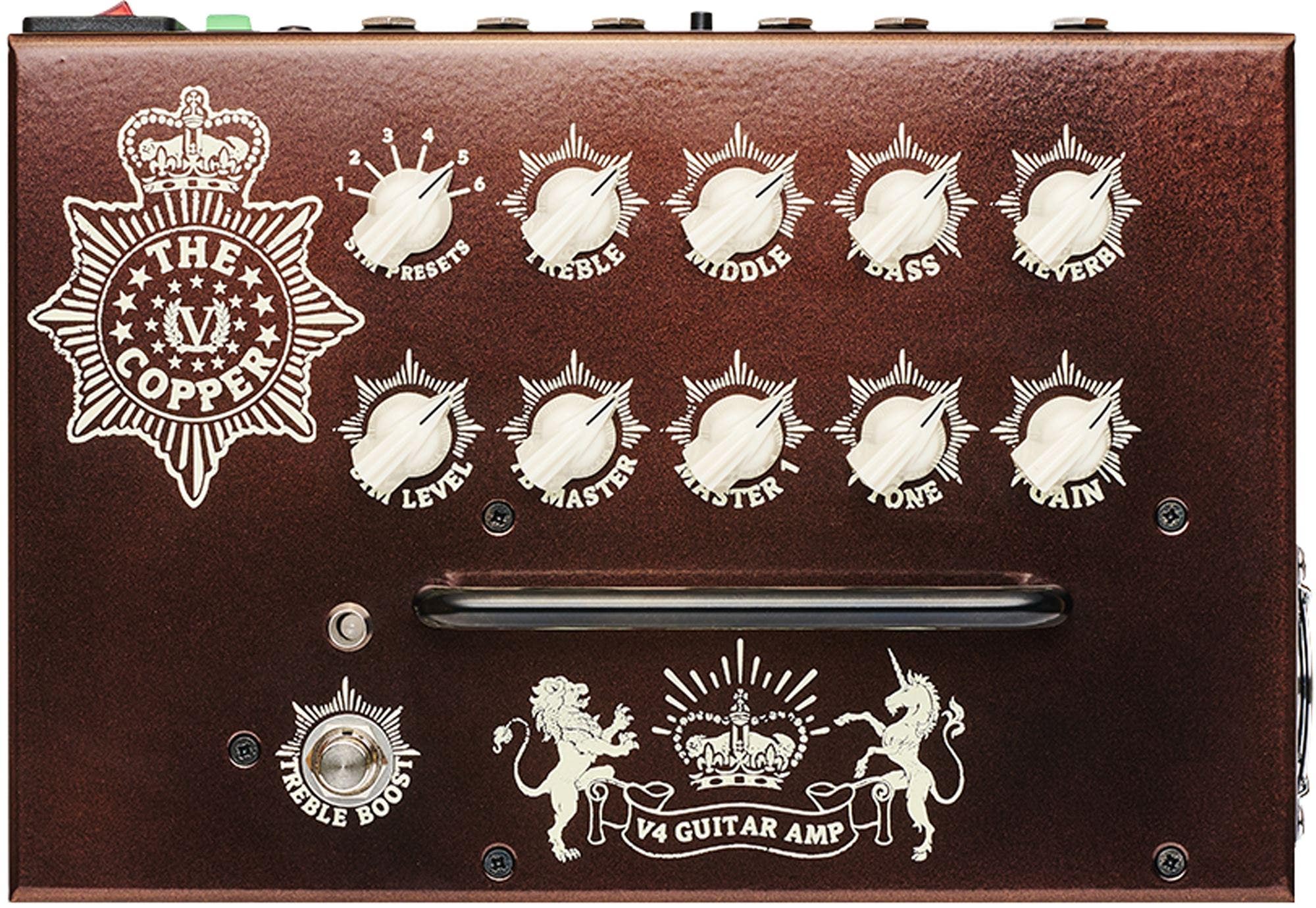 Victory V4 Copper Pedalboard Amplifier with Two Notes