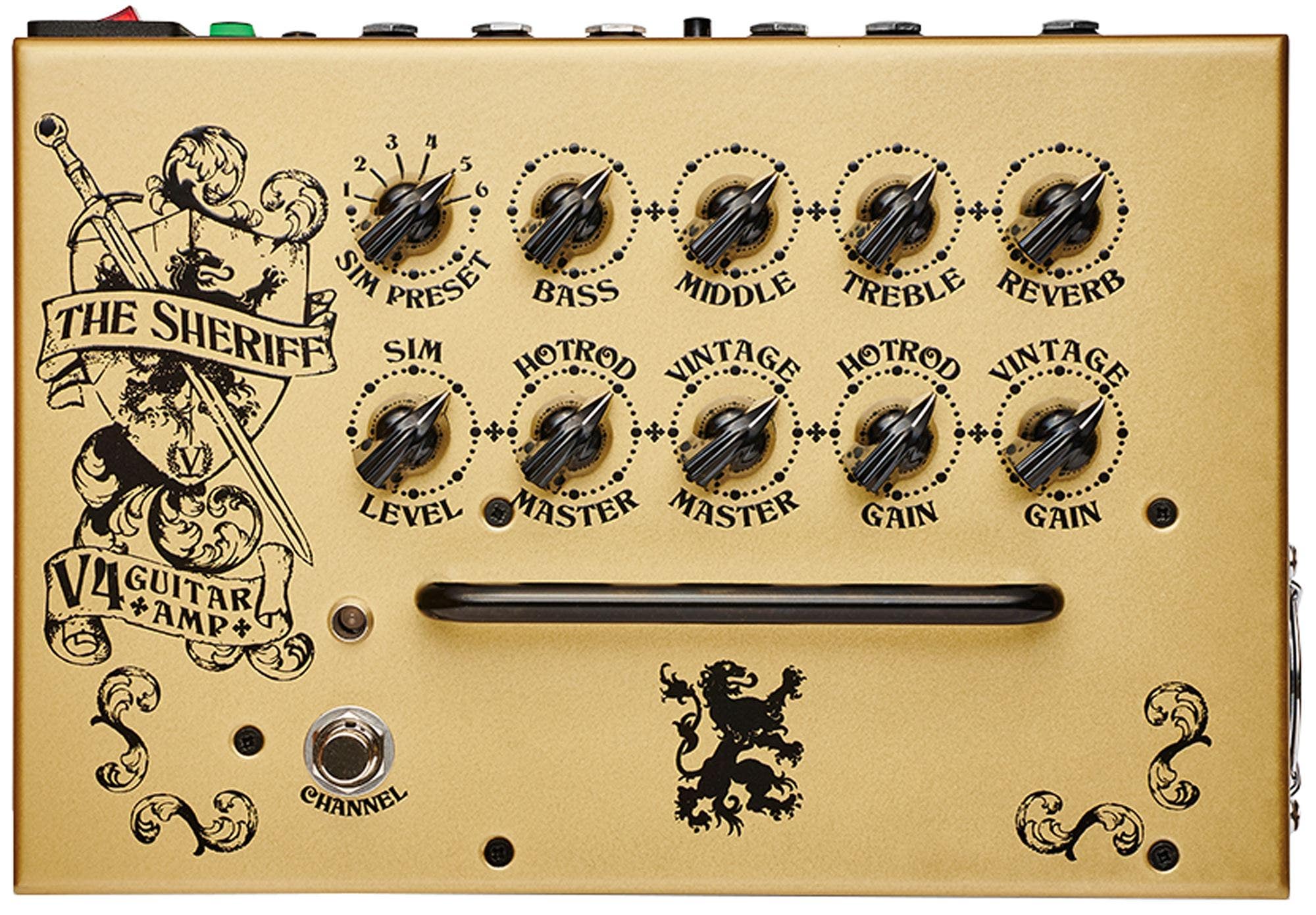 Victory V4 Sheriff Pedalboard Amplifier with Two Notes
