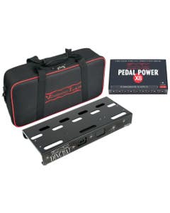 Voodoo Lab Dingbat Small Pedalboard with Pedal Power X8