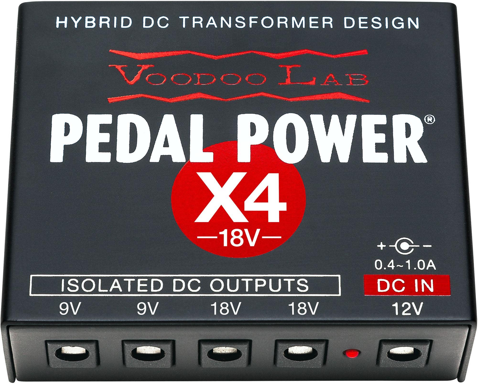 Voodoo Lab Pedal Power X4 18 Volt Isolated Power Supply