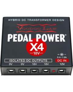 Voodoo Lab Pedal Power X4 18 Volt Isolated Power Supply