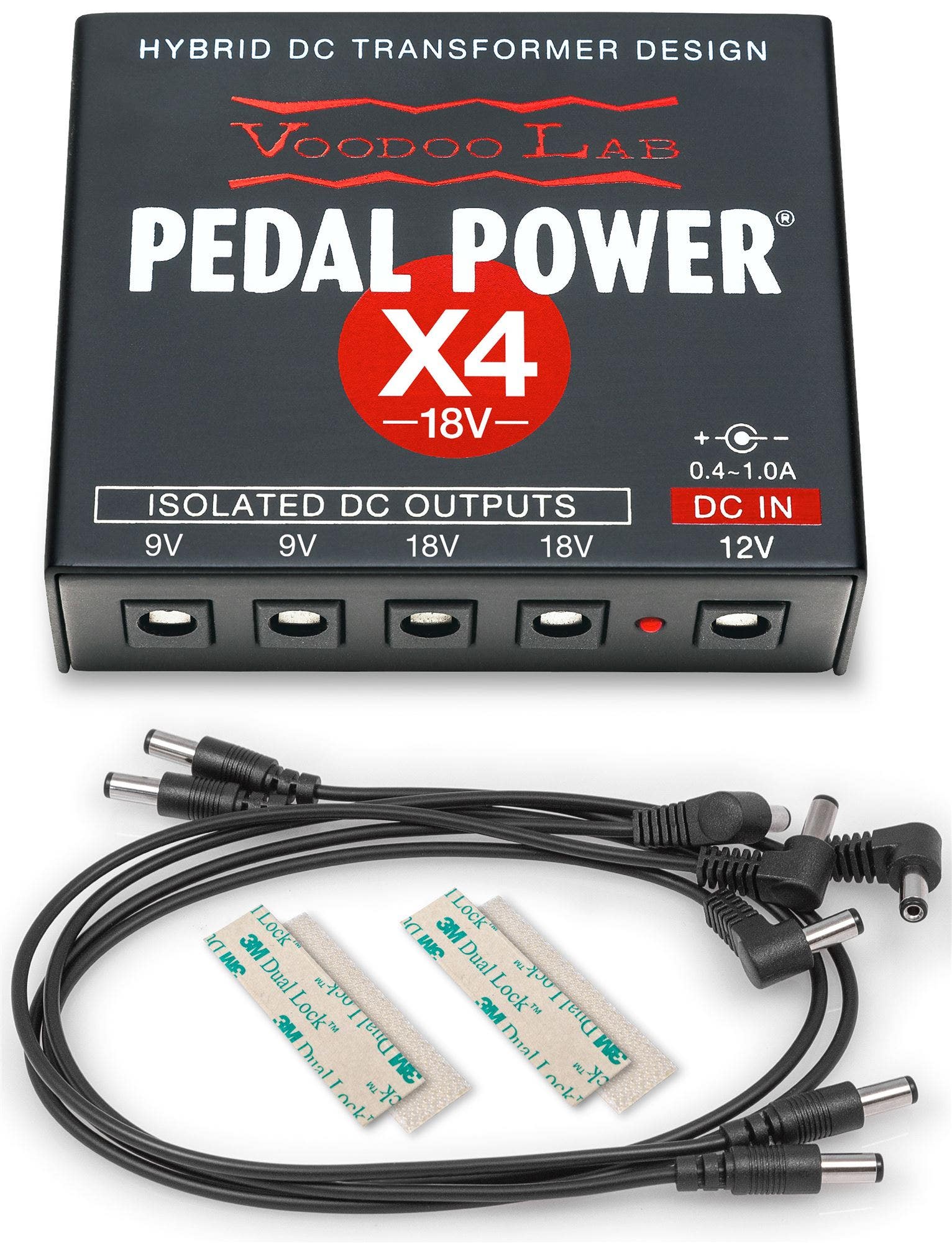Voodoo Lab Pedal Power X4 18 Volt Expander Kit