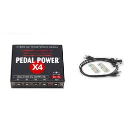 Voodoo Lab Pedal Power X4 Expander Kit - Aggiunge 2 Uscite 9V E 2 Uscite 18V Isolate Al Tuo Alimentatore Pedaliera, Compatto, Fino A 500mA Ciascuna