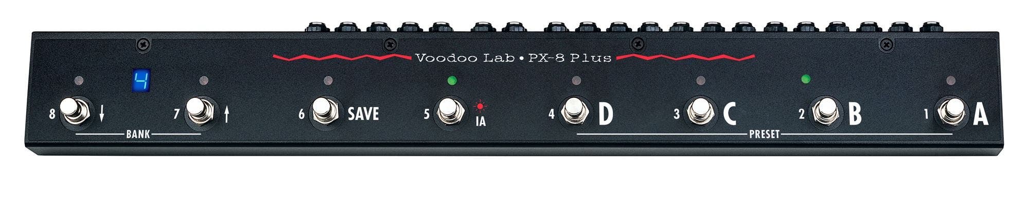 Voodoo Lab PX8 PLUS True Bypass Programmable Pedal Switcher