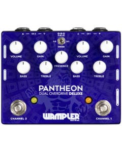 Wampler Pantheon Deluxe Dual Overdrive Pedal with MIDI