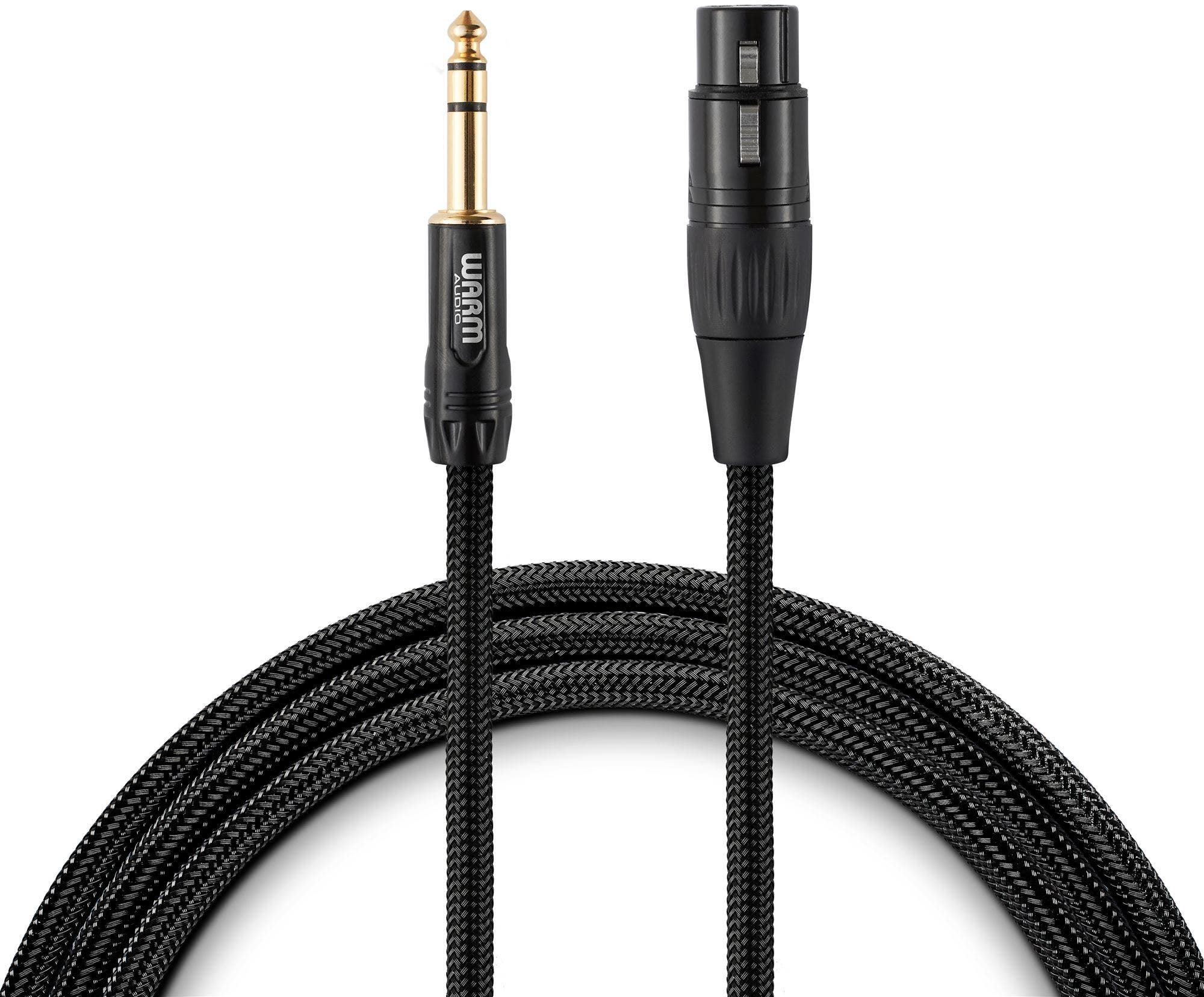 Warm Audio Prem-XLRF-TRSM-3 Premier Series Cable 3 Feet