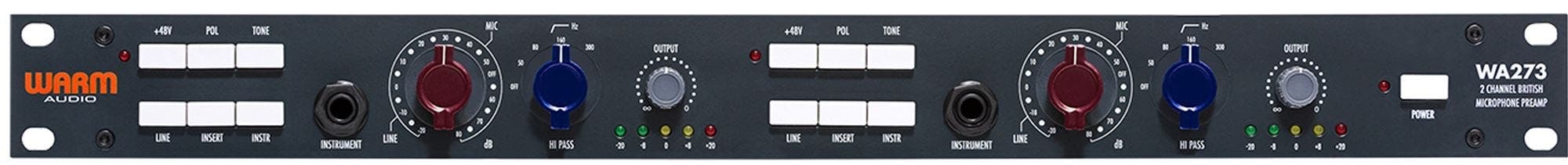 Warm Audio WA273 1073 Style Two Channel Microphone Preamp