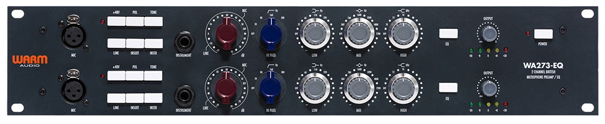 Warm Audio WA273 1073 Style Two Channel Microphone Preamp And EQ