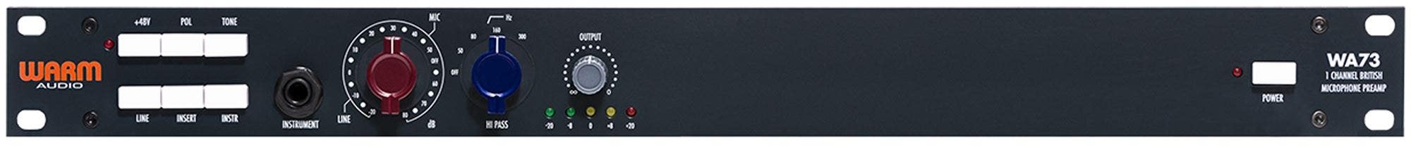 Warm Audio WA73 1073 Style Single Channel Microphone Preamp