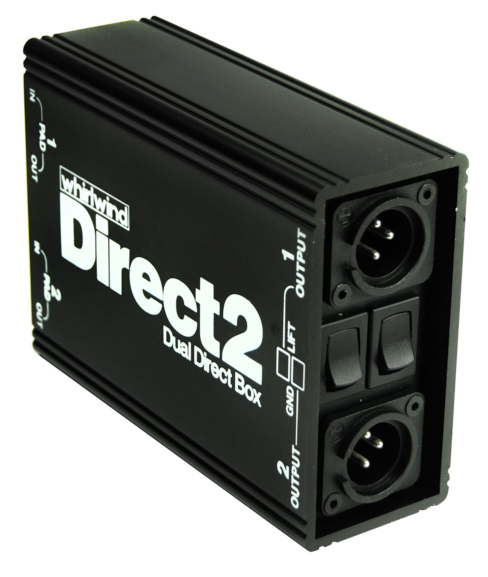Whirlwind Rochester Gold Box Distortion Pedal | American Musical