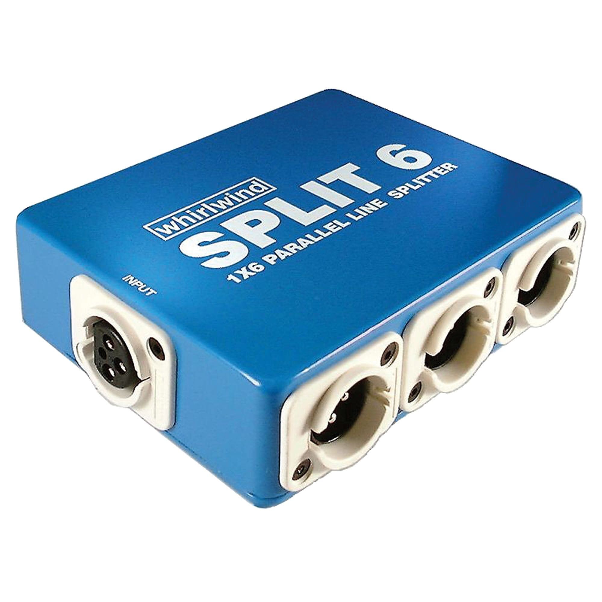 Whirlwind SPLIT6 1x6 Line Level Parallel Splitter