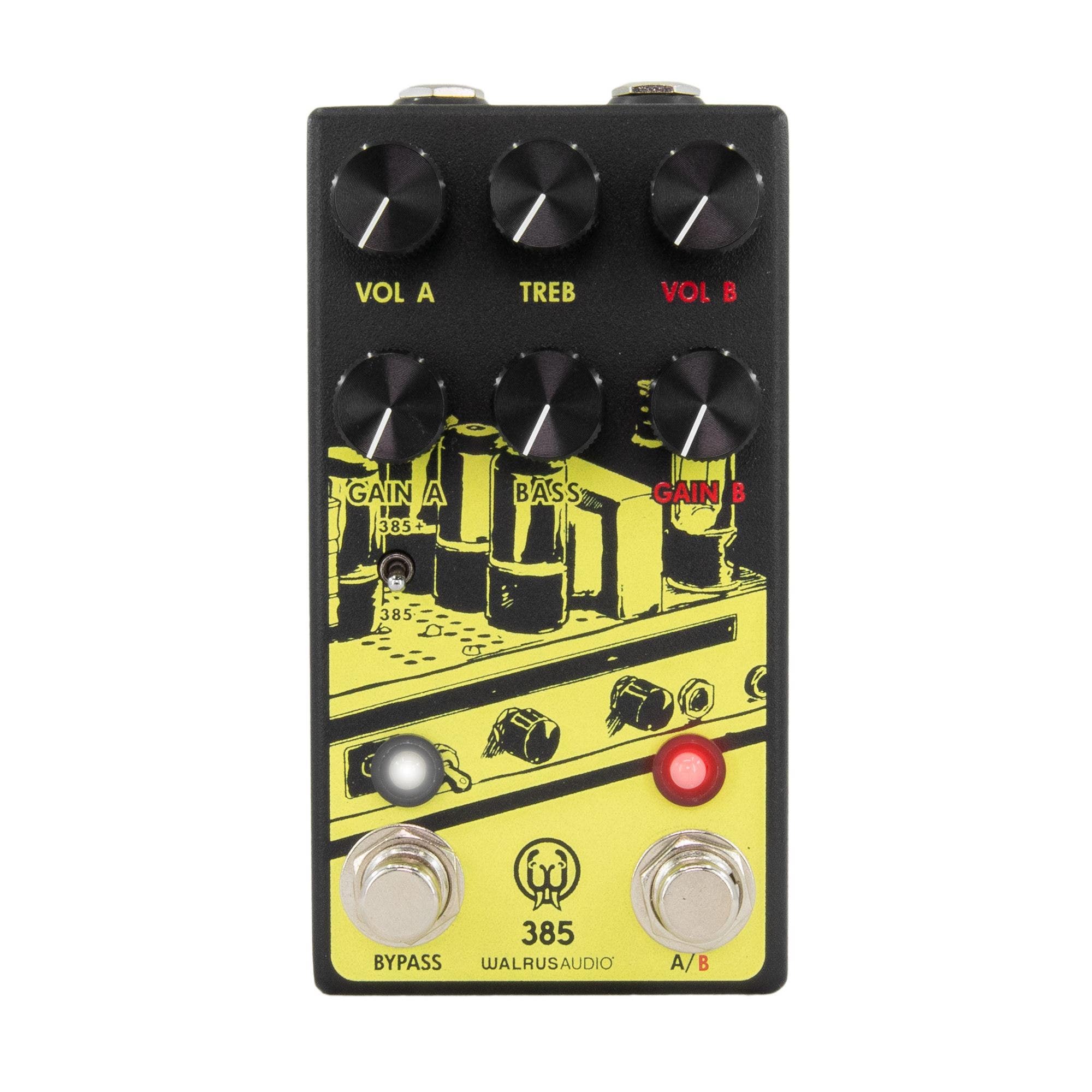 Walrus Audio 385 MkII Overdrive Pedal Yellow
