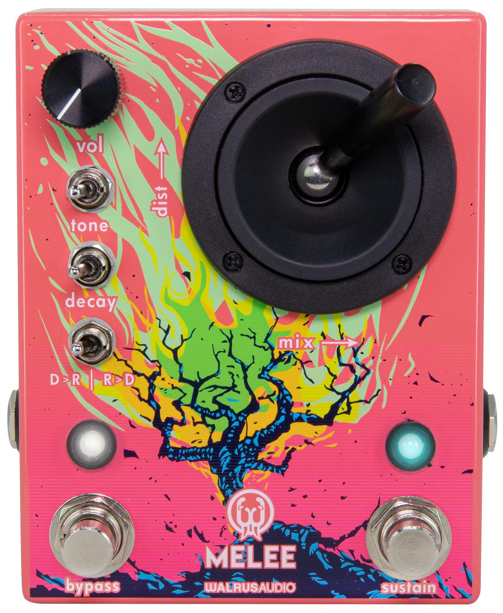 Walrus Audio Melee Wall of Noise Reverb Distortion Pedal