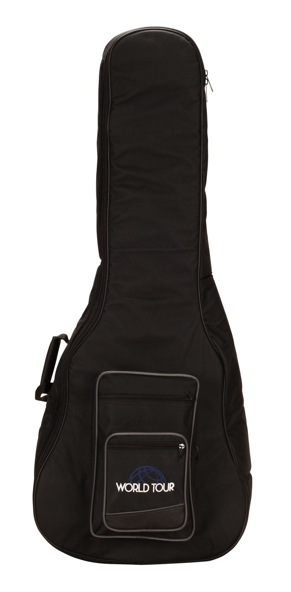 World Tour Deluxe Acoustic Electric Bass Guitar Gig Bag