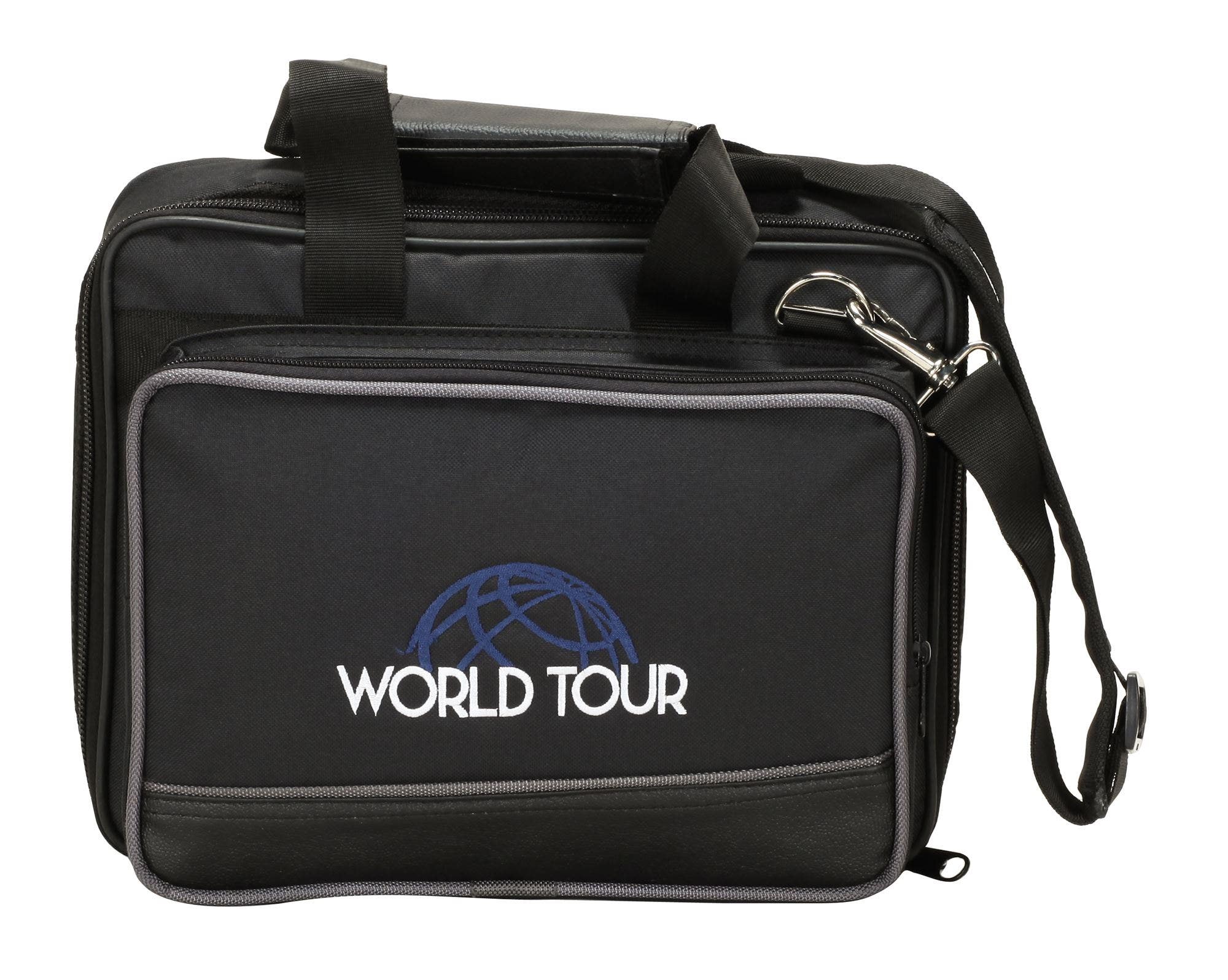 World Tour EB8 Deluxe Gig Bag 12.5 x 9.5 x 3.5"