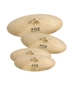 Wuhan 457 Cymbal Set 14" Hi-Hats, 16" Crash and 20" Ride