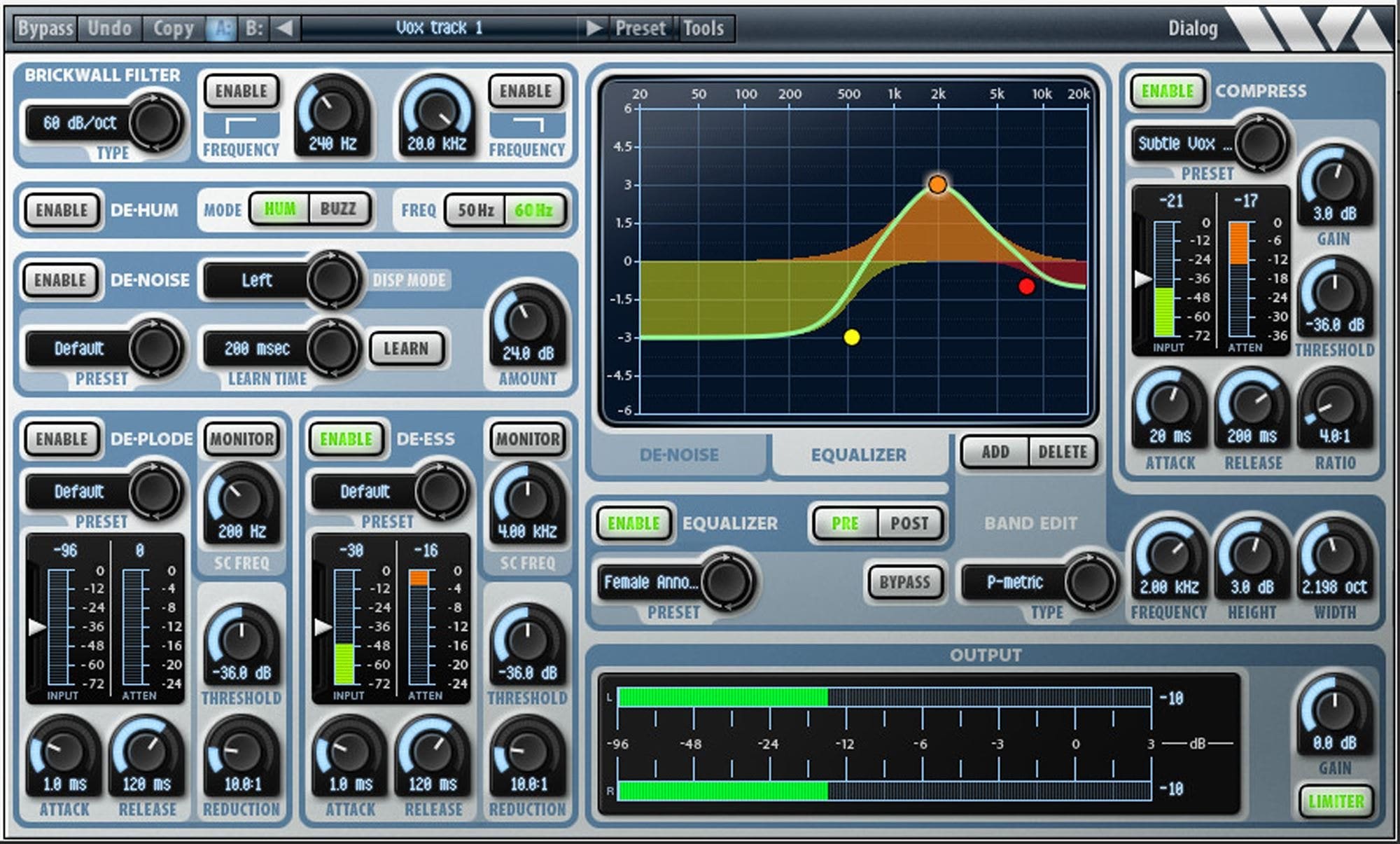 Wave Arts Dialog Audio Effect Plugin - Download