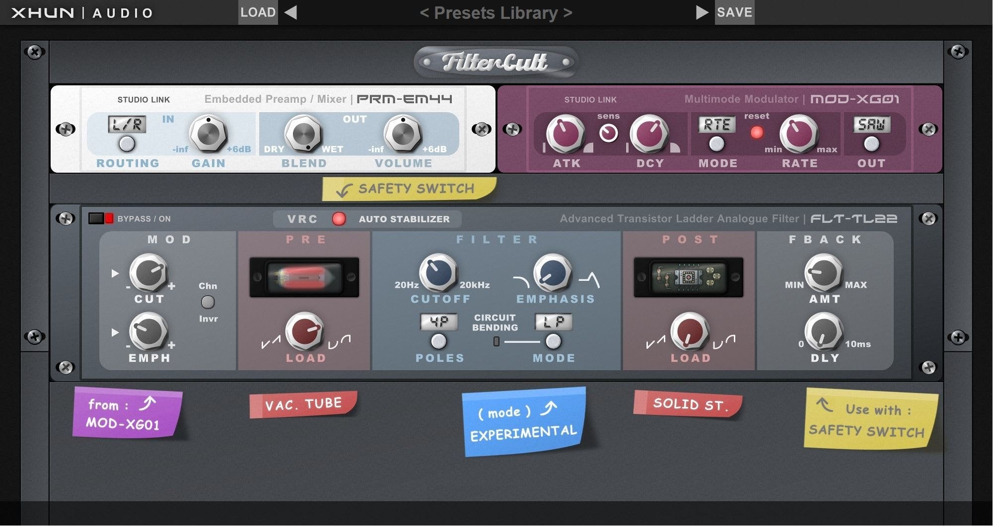 Xhun Audio FilterCult Filter Effect Audio Plugin Download