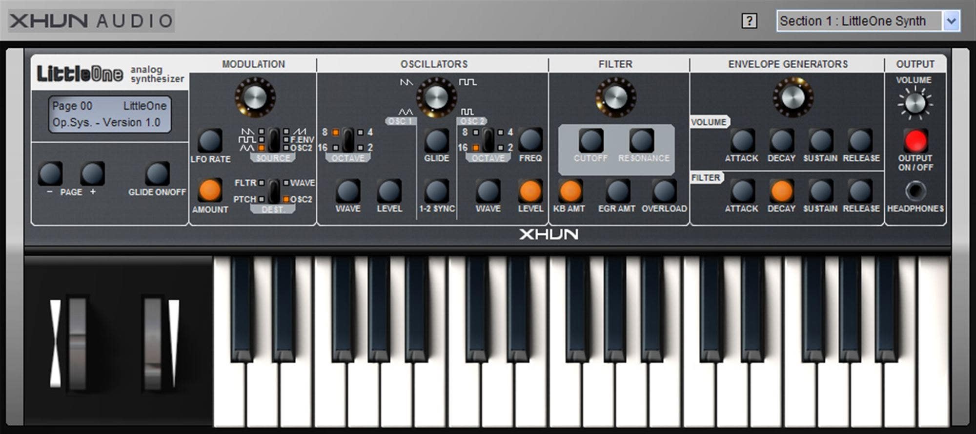 Xhun Audio LittleOne Synthesizer Plugin Download