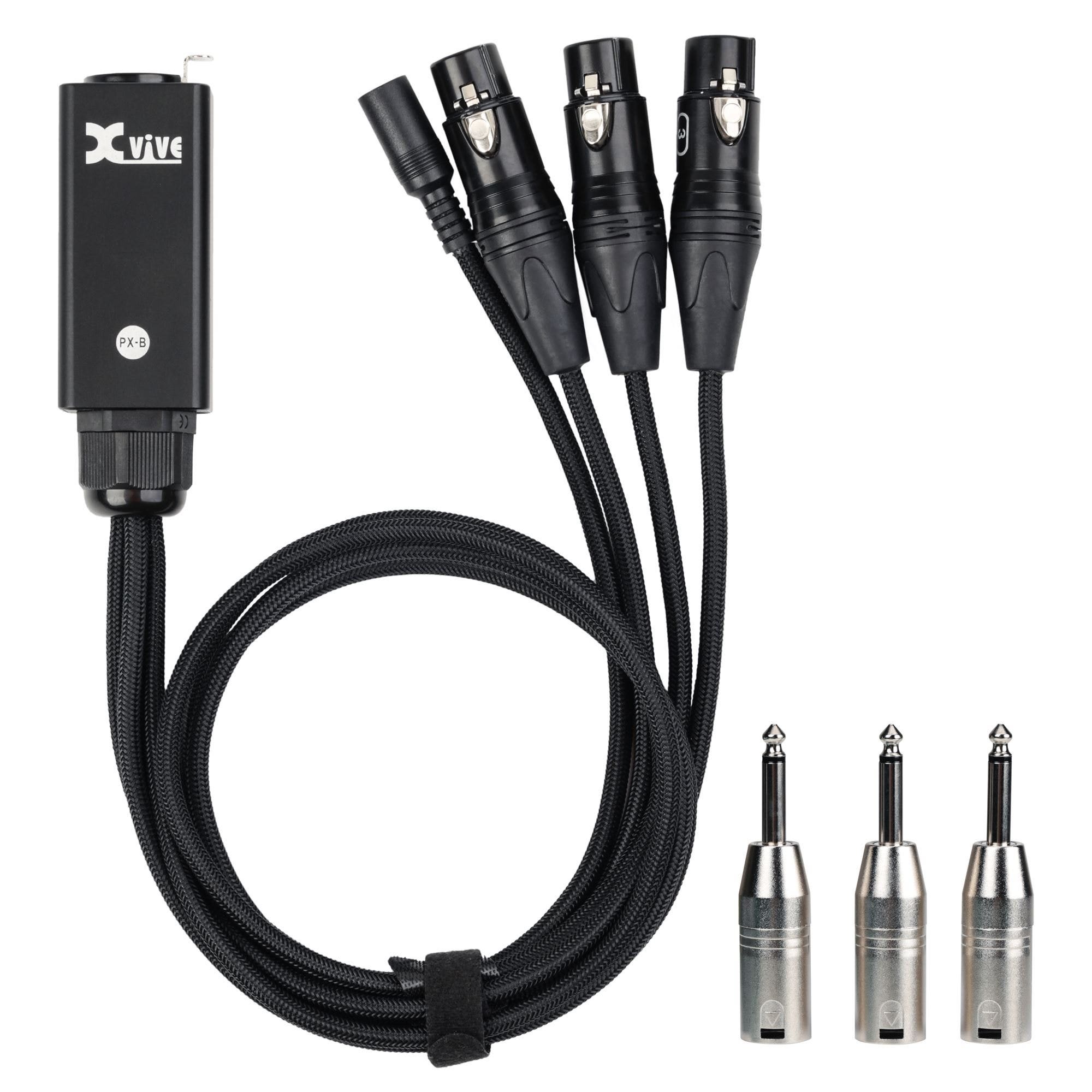 Xvive PX-B Portable 3-Channel Personal Monitor System Snake Only