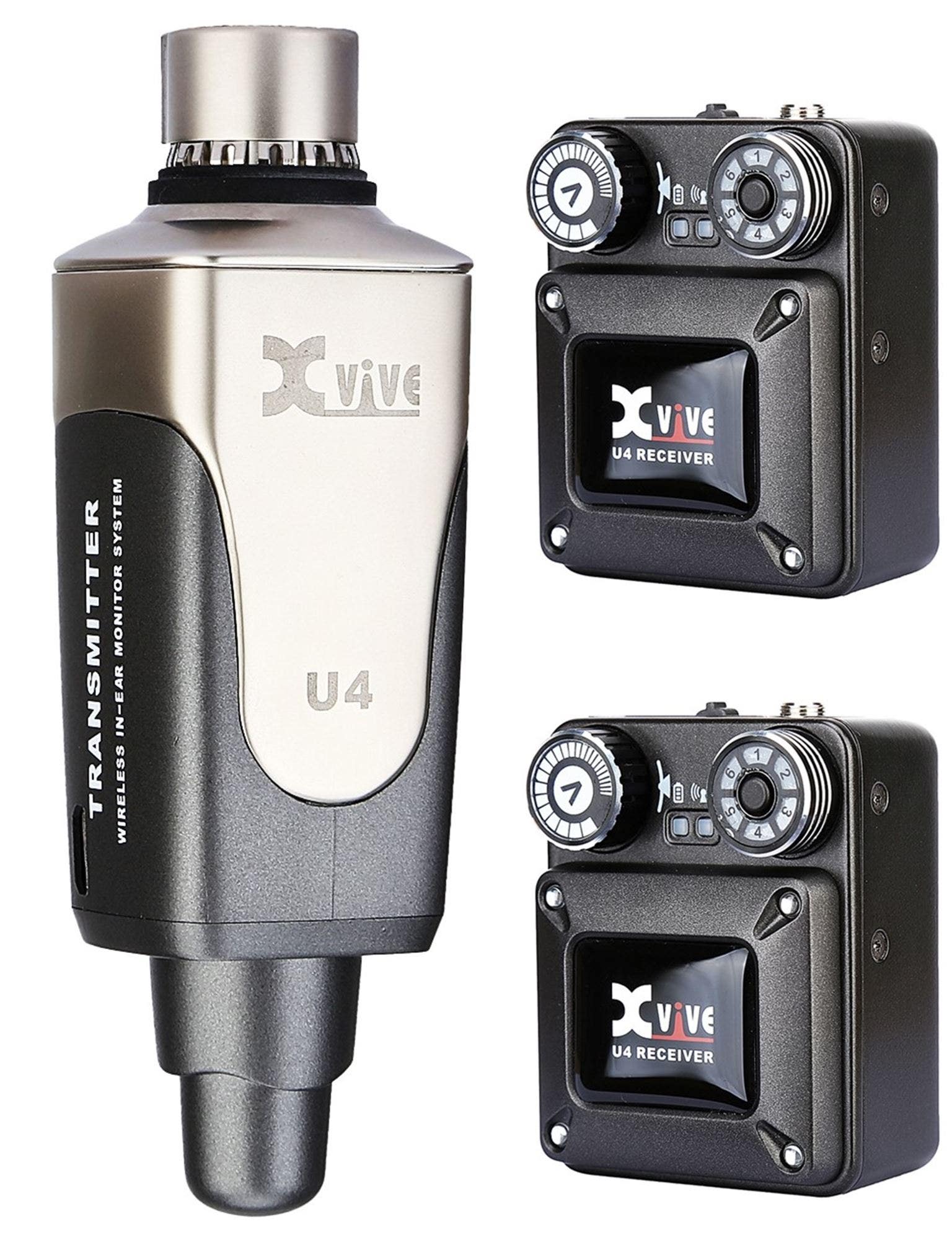 Xvive U4R2 Digital Wireless Dual Receiver IEM System
